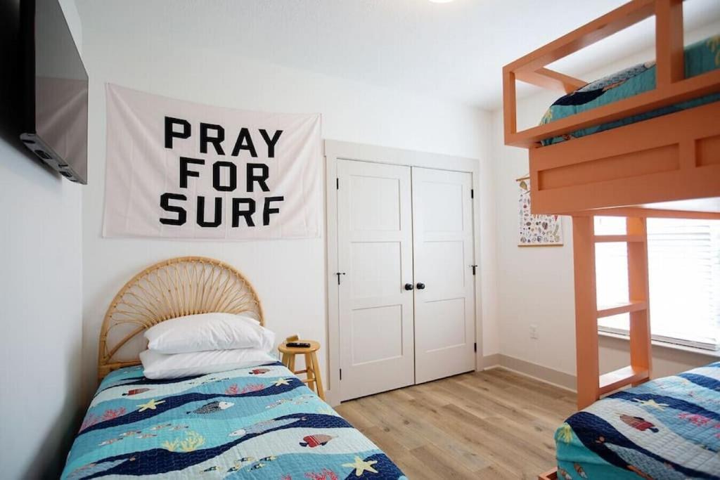 Coral Reef - Brand New Build, Pet Friendly, Private Pool! Sleeps 9! Villa Panama City Beach Bagian luar foto